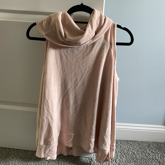 Cupcakes and Cashmere open shoulder cowl neck sweater - Picture 3 of 3